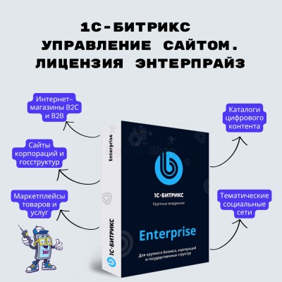1С-Битрикс: Управление сайтом. Лицензия Энтерпрайз - купить в Большом Серманангере